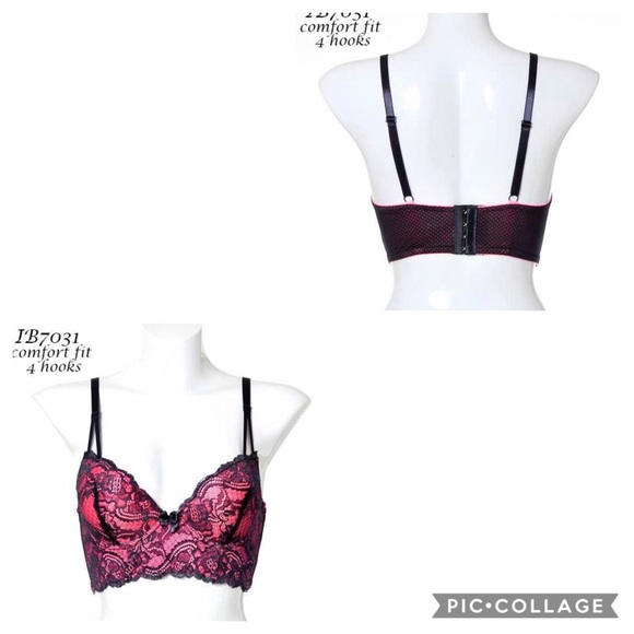 Bundle 3 pieces Push up Bra Confort Fit 4 Hooks - Picture 11 of 12